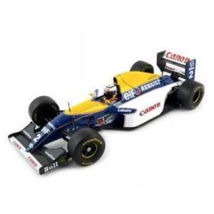  Renault Fw15c #2 Alain Prost Winner Gp Africa 1/18 Toys 