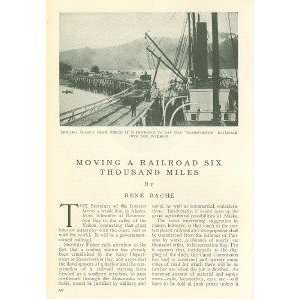   1912 Railway For Resurrection Bay Alaska Fairbanks 