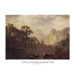  In the Yosemite Valley   Poster by Albert Bierstadt (40 x 