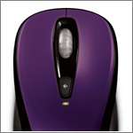 Microsoft Wireless Mobile Mouse 3000   Purple