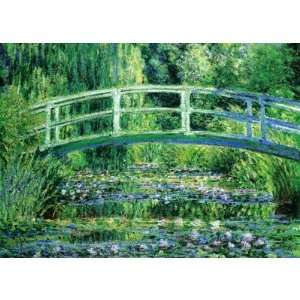 Waterlilies and Japanese Bridge, Claude Monet Card Health 