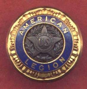 VN28  American Legion Uniform Button  