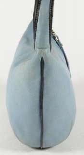   Light Blue Leather Hobo Soho Shoulder Bag Handbag Purse 9293  