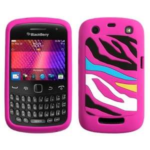 For Blackberry Curve 9350 9360 SILICONE Soft Gel Skin Case Pink Color 
