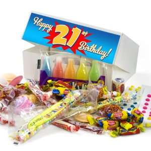 21st Birthday Milestone Candy Box 