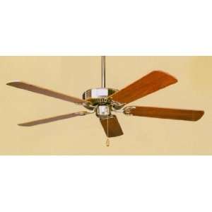  Brass Fan With Walnut Or Medium Oak Blades