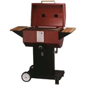  Red Steel Bubbas Oven Gas Grill NG Patio, Lawn & Garden