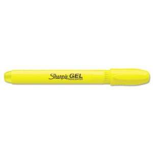   Gel Highlighter, Fluorescent Yellow, Bullet, 2 per Pack Electronics