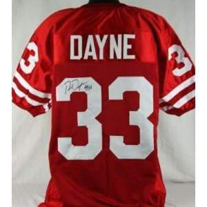  Signed Ron Dayne Jersey   Authentic with 99h Inscription 