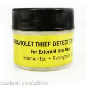 NEW Ultraviolet Thief Detection Powder UV Tracer  