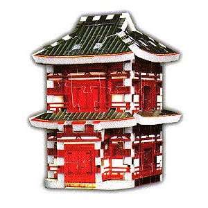  Japanese Pagoda, 78 Piece Mini 3D Jigsaw Puzzle Made by 