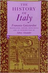 The History of Italy, (0691008000), Francesco Guicciardini, Textbooks 
