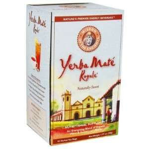  Wisdom Natural  Yerba Mate Royale, Instant Herbal Tea, 25 