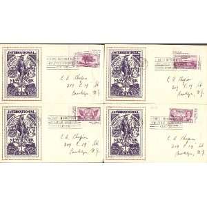   Day Cover; Eagle Cover Service; Third International Philatelic