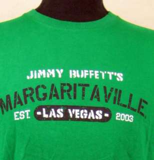 Jimmy Buffetts Margaritaville Las Vegas Nevada Mens Est. 2003 T Shirt 