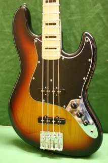 Fender Artist Geddy Lee RUSH Jazz Bass Sunburst/Maple Neck J Bass 