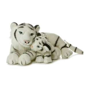  Aurora Plush 16 Mama & Baby White Tiger Toys & Games