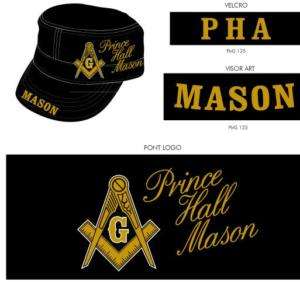 Prince Hall Masonic Mason Cap P.H.A Prince Hall Hat  