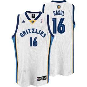  Pau Gasol Jersey adidas White Swingman #16 Memphis Grizzlies 