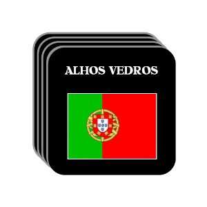  Portugal   ALHOS VEDROS Set of 4 Mini Mousepad Coasters 