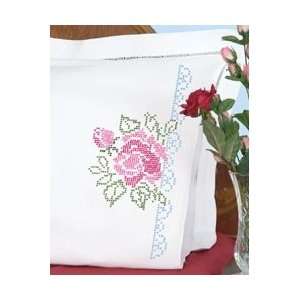  Jack Dempsey Stamped Pillowcases With White Perle Edge 2 