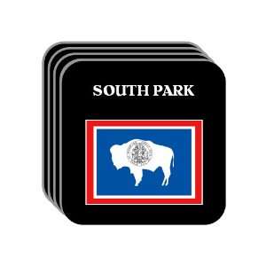  US State Flag   SOUTH PARK, Wyoming (WY) Set of 4 Mini 