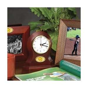 Memory Company West Virginia Mountaineers Desk Clock  