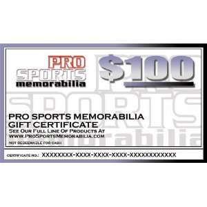  $100 Emailable Gift Certificate