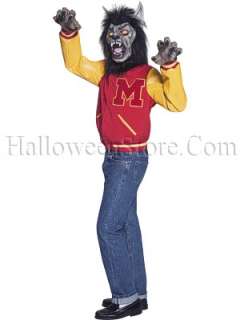 High School Teenwolf Werewolf Thriller Costume LAR  