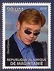 David Bowie Famous People stamp  