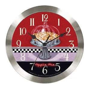  Metal clock with Shari Warrens Design  Apple Pie Kitchen 