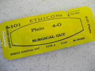 Plain Gut Suture Material Absorbable X 54 FREE U.S. SHIPPING 