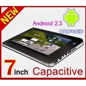  7 Android 2.3 OS Allwinner A10 5 points Capacitive 