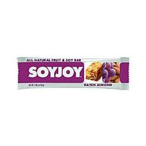 Soyjoy All Natural Fruit and Soy Nutritional Bar, Raisin Almond   1.06 