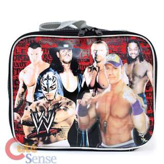WWE Wrestling School Lunch Bag  Group Vertical Insulated Bag John Cena 