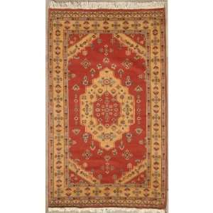  42 x 60 Pak Medallion Area Rug with Wool Pile    a 4x6 