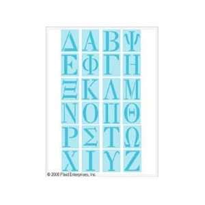   Value Packs   Letter Stencils   Greek Alphabet Arts, Crafts & Sewing