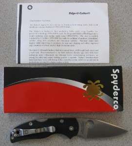 NEW Spyderco Native 5 C41GP5 Folder Folding Knife CPM S35VN Steel G 10 