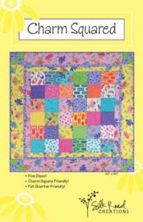 Silk Road Creations Charmed Squared quilt pattern  