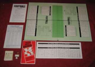 AVALON HILL FOOTBALL STRATEGY Game 1973 Edition  