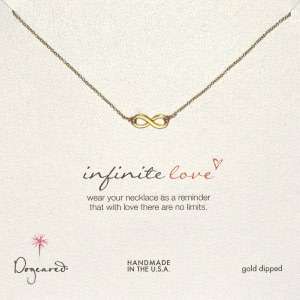    Infinite Love Necklace, 16 Inch Gold by Dogeared Jewels & Gifts