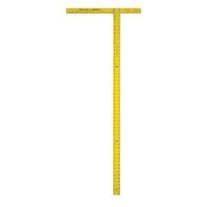  Swanson 54 Inch Wallboard Square (Aluminum and Yellow 