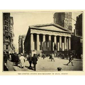   Wall Street Statue   Original Halftone Print