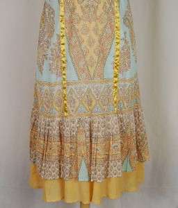 NWT $109 Chaudry KC Sleeveless Tiered Cotton Dress  