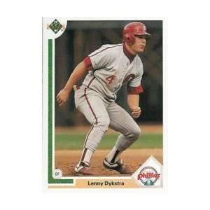  1991 Upper Deck #267 Lenny Dykstra