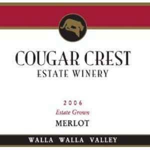  2007 Cougar Crest Walla Walla Merlot 750ml Grocery 