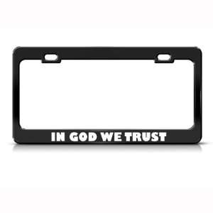   Zombies Religious Metal license plate frame Tag Holder Automotive