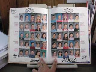 2002 Brock Elliott School Yearbook Manteca, CA  