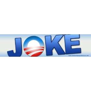   Anti Obama Bumper Sticker   Decal   Joke Obama 