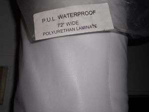 Polyurethane laminate WATERPROOF soft durable fabric  
